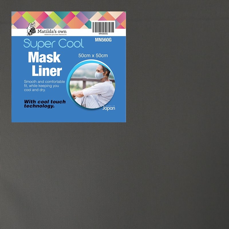 Mask Liner Super Cool - Grey ( 50cm x 50cm )