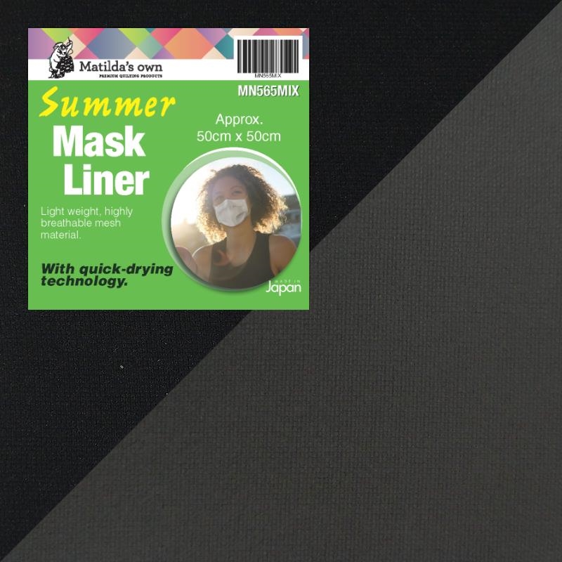Mask Liner Summer - Mix colours (Approx 50cm x 50cm )
