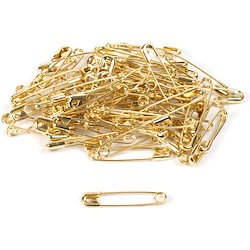 Safety Pins Gilded - 28mm x 0.90mm
