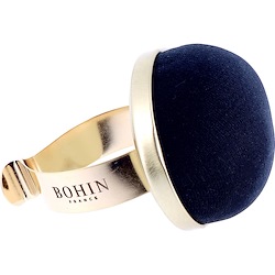Pin Cushion with Gilded Bracelet - Blue