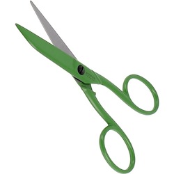 Scissors Flat Blades 11cm - Lime