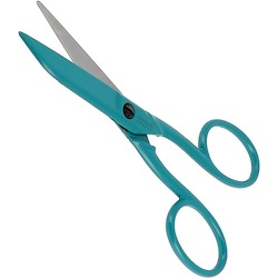 Scissors Flat Blades 11cm - Blue