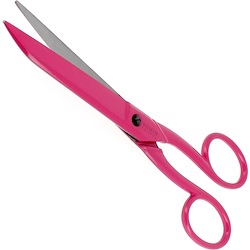 Scissors Flat Blades 17cm - Fushia