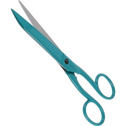 Scissors Flat Blades 17cm - Sky Blue
