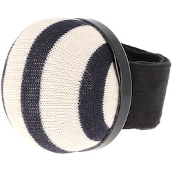 Pin Cushion with Adjustable Strap - Breton Stripe