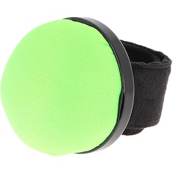 Pin Cushion Slap Bracelet - Neon Green