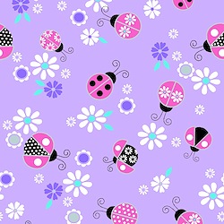 Purple - Ladybug Daisy