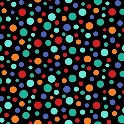 Black - Fun Dots