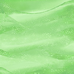 Green - Textured Wave