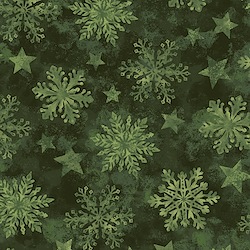 Green - Snowflake Menagerie