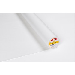 White - Lightweight iron-on interlining - 90cm x 25m