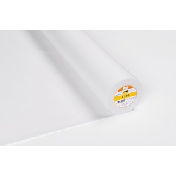 White - Soft, flexible fusible interlining - 90cm x 25m