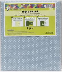 Triple Board Ironing/Marking/Indenting Board - 12x9.5in