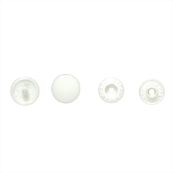 Off White - Plastic Snap 13mm