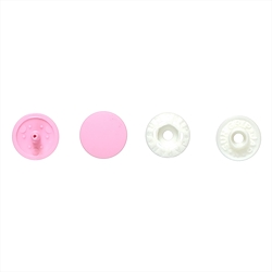 Baby Pink - Plastic Snap 13mm
