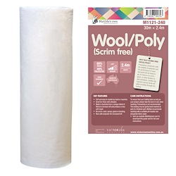 Scrim Free Wool 60%/Poly 40% - 2.4m x 30m Roll
