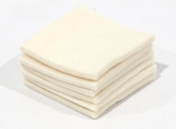 Mini Ironing Pads - Wool 100% - 5in squares