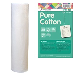 Cotton 100% - 1.5m x 50m Roll