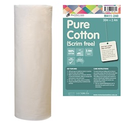 Scrim Free Cotton 100% - 2.4m x 30m Roll
