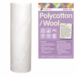 Poly 40%/Cotton 30%/Wool 30% - 2.4m x 30m Roll