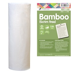 Scrim Free Bamboo 70%/Poly 30% - 2.4m x 25m Roll