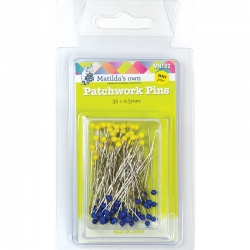 Patchwork Pins - 35mm x 0.50mm