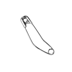 Safety Pins Curved - 38mm.