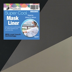Mask Liner Super Cool - Mix colours ( Approx 50cm x 50cm )