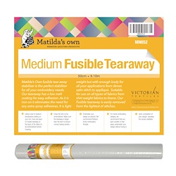Fusible Tear Away Medium - 50cm x 9.1m Roll