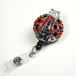 Bling Clip and Reel - Lady Bug