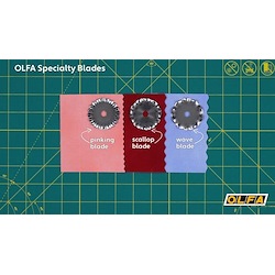 OLFA Wave Cutter Blade - 45mm (1 Pack)