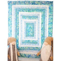 Seeing Double Reversible Throw Quilts
