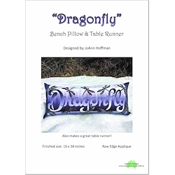 Dragonfly Bench Pillow & Table Runner