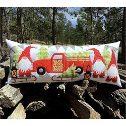 Gnome for the Holidays Bench Pillow & Table Runner