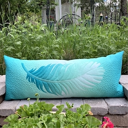 Under His Wings Bench Pillow & Table Runner