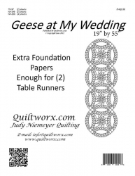 Geese At My Wedding Extra Foundation Papers