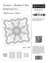 Lumina Feathered Star Replacement Papers