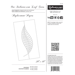 One Replacement Papers - Quiltworx Leaf Series