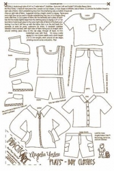 Boy Clothes Flats By Angela Yosten (50 Panels)