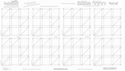 Bear Leaf Printed Interfacing (25 Panels)