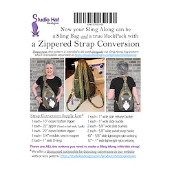 Sling Along Zippered Strap Conversion Addon