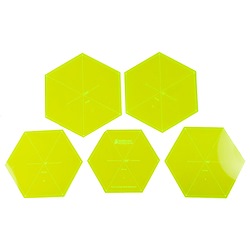 Extra Large Hexagon Set - 8.5in to 10.5in