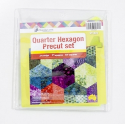 Quarter Hexagon Precut set (2 piece)