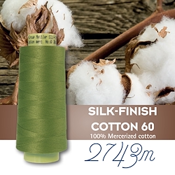 Silk-finish Cotton 60 2743m A9160
